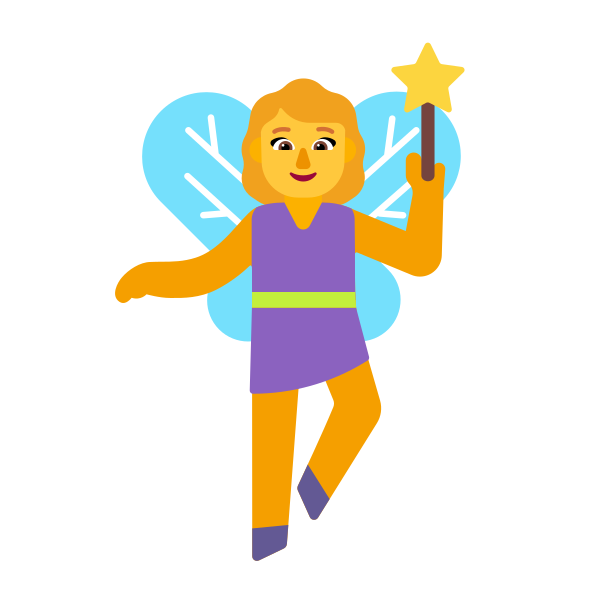 Woman Fairy Flat Default