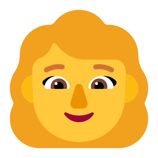 Woman Flat Default Vector