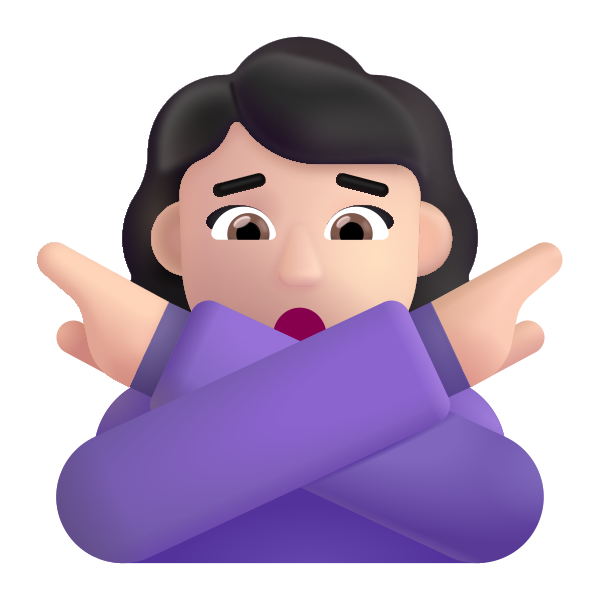 Woman Gesturing No Color Light Vector