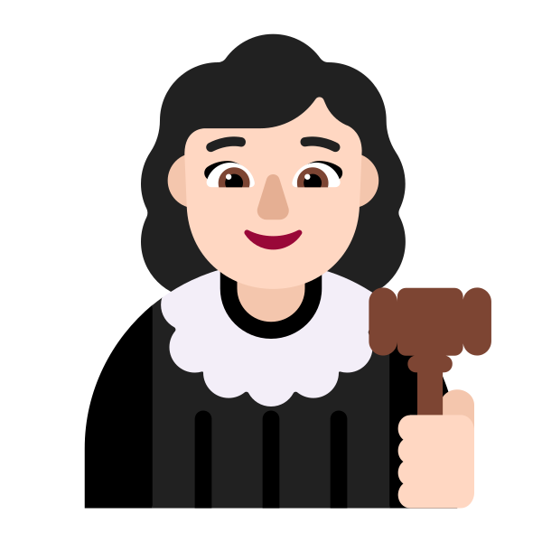 Woman Judge Flat Light