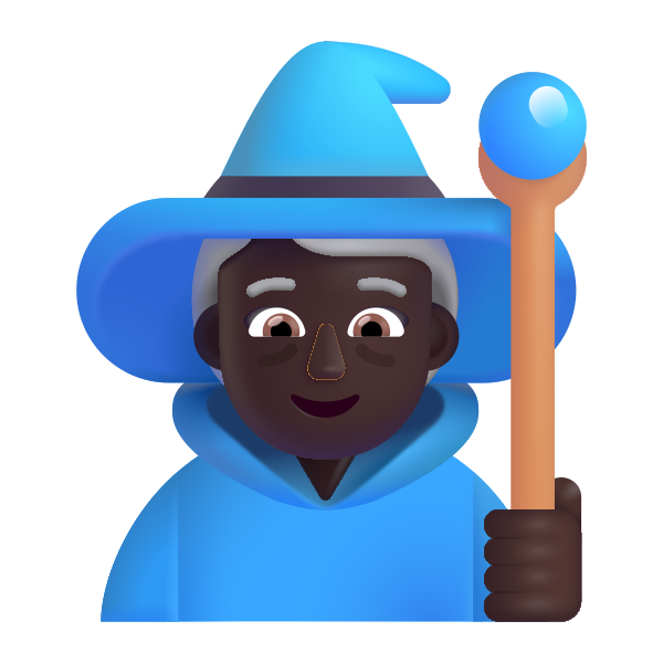 Woman Mage Color Dark