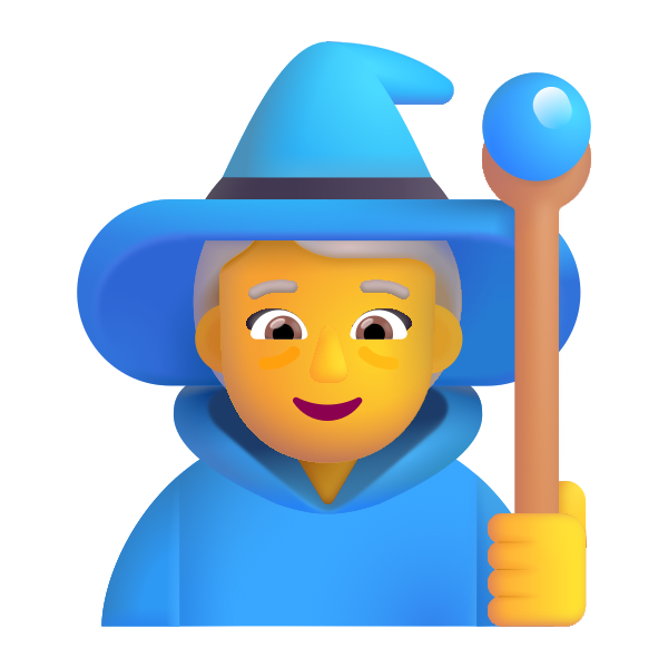 Woman Mage Color Default Vector