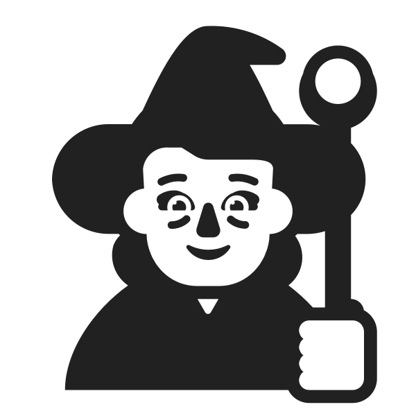 Woman Mage High Contrast Default