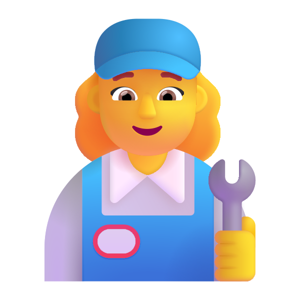 Woman Mechanic Color Default