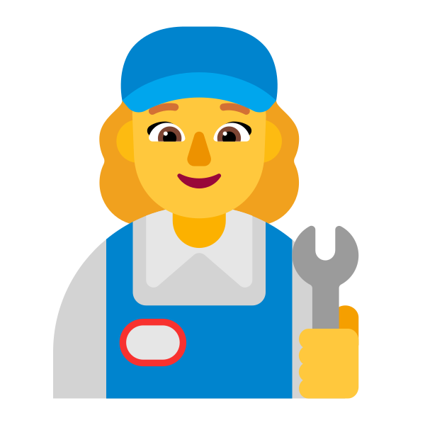 Woman Mechanic Flat Default