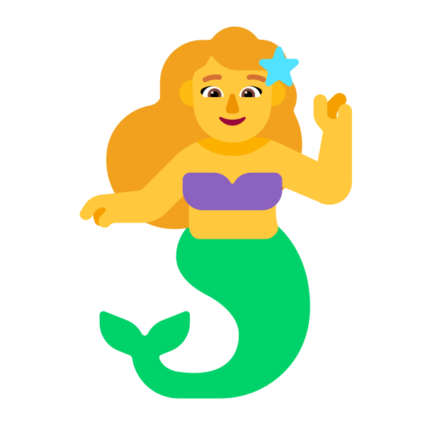 Woman Merpeople Flat Default