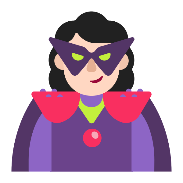 Woman Supervillain Flat Light