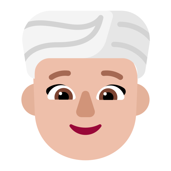 Woman Wearing Turban Flat Medium Light