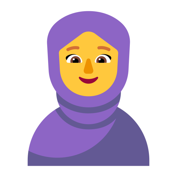 Woman With Headscarf Flat Default