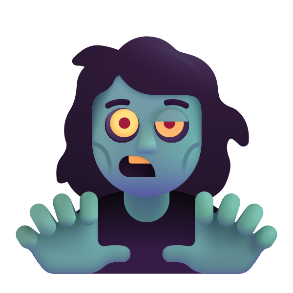 Woman Zombie Color