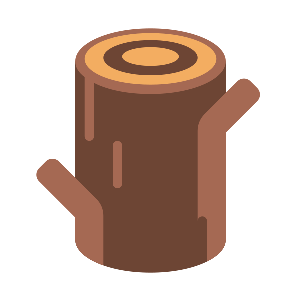 Wood Flat Vector