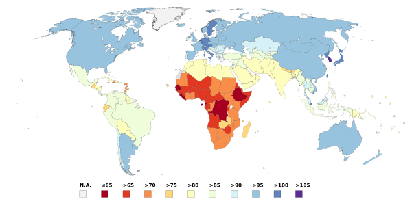 World Iq Map Lynn 2002