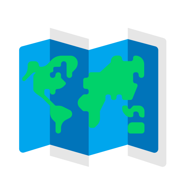 World Map Flat