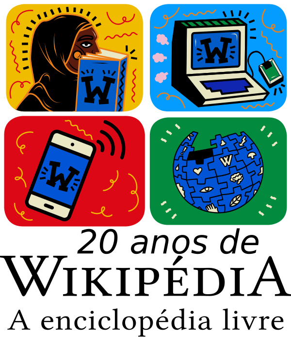 WP20 Ptwiki20 Logo A Enclopedia Livre 2