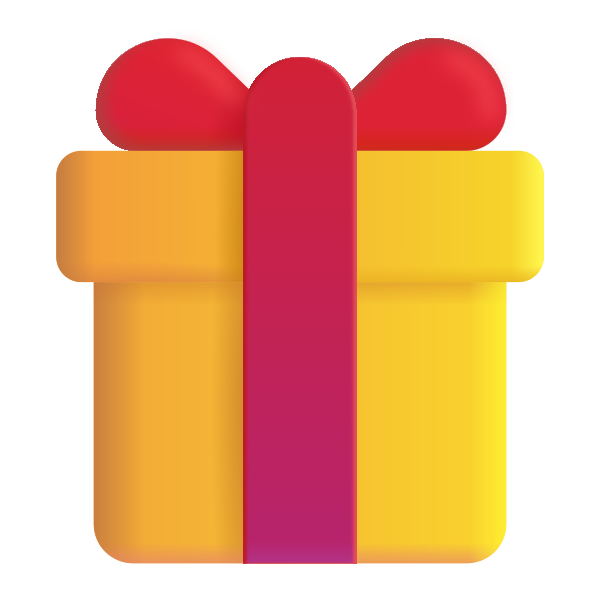 Wrapped Gift Color Vector