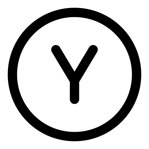 Xbox Y Vector