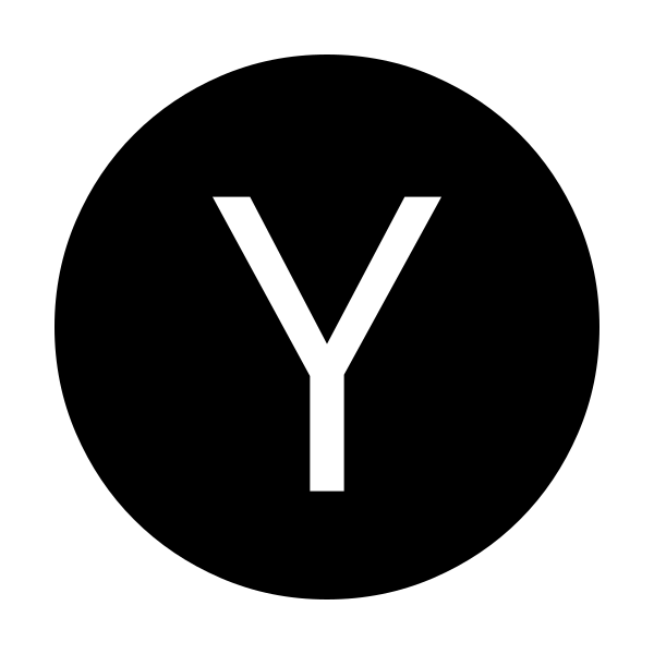 Y Circle Fill