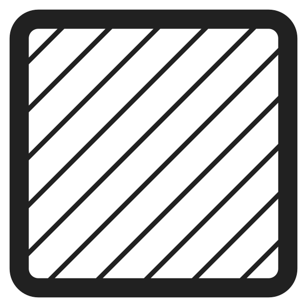 Yellow Square High Contrast Vector