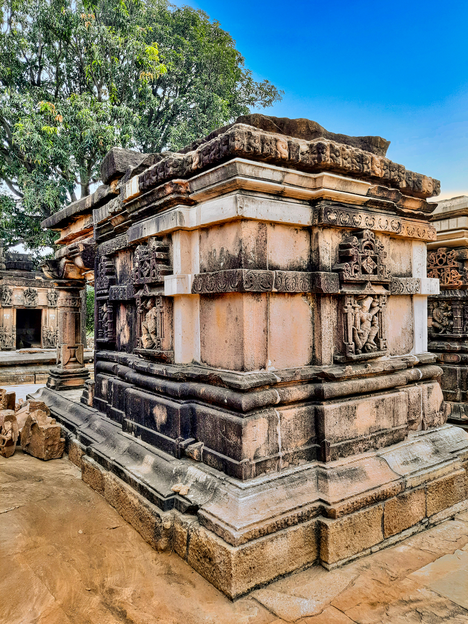 0111921 Kuti group of Hindu temples and Vaishnava monastery, Thubon Madhya Pradesh 244