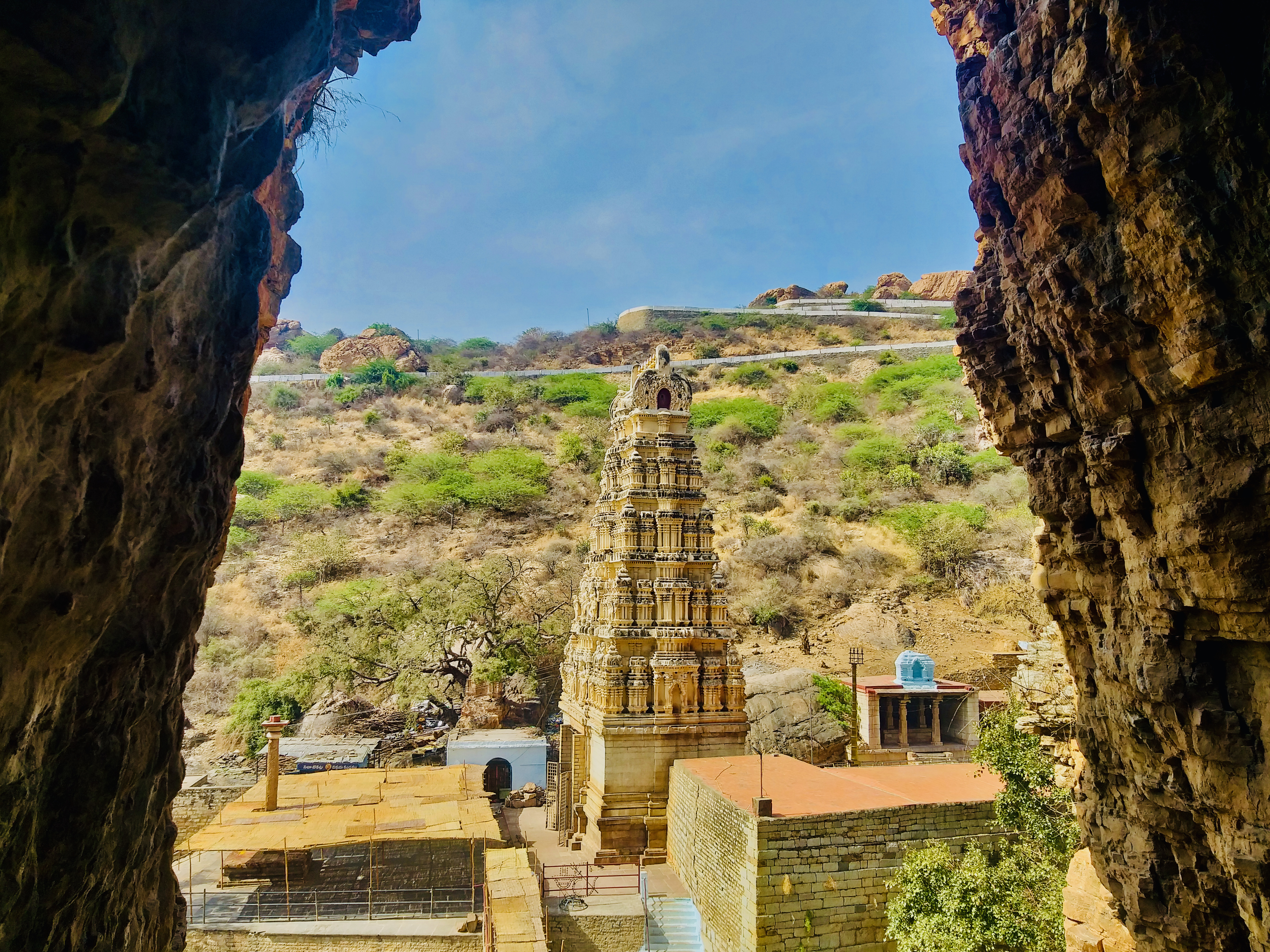 15th century Yaganti Umamahesvara temple, Andhra Pradesh India - 172