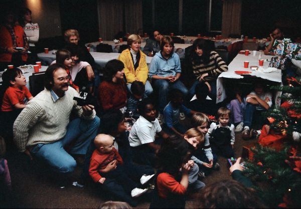 1983-12 - Christmas celebration