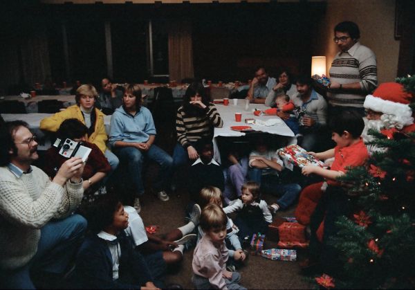 1983-12 - Christmas celebration