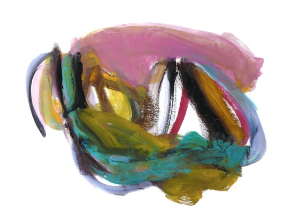 2007 / 2014 - 'Beauty & Truth 3', a later digital re-painting of my visual response in watercolor painting for making a free art-print - a visual eaction on Schillers 'Letters Upon The Aesthetic Educa...