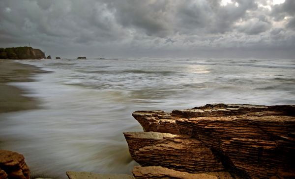 A rugged coastline.NZ