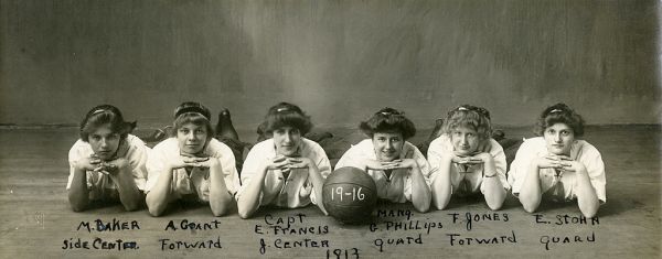 Abbot Academy Basketball Team, 1913