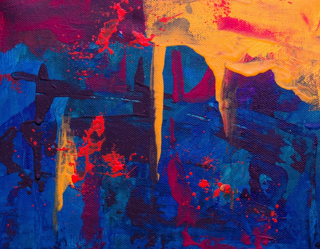 Abstract art canvas