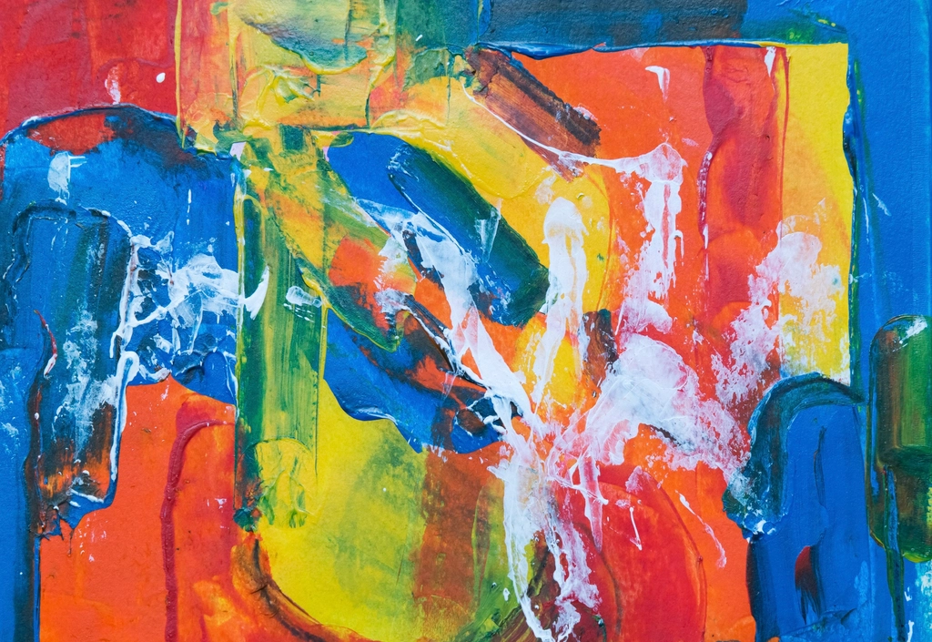 Abstract art canvas