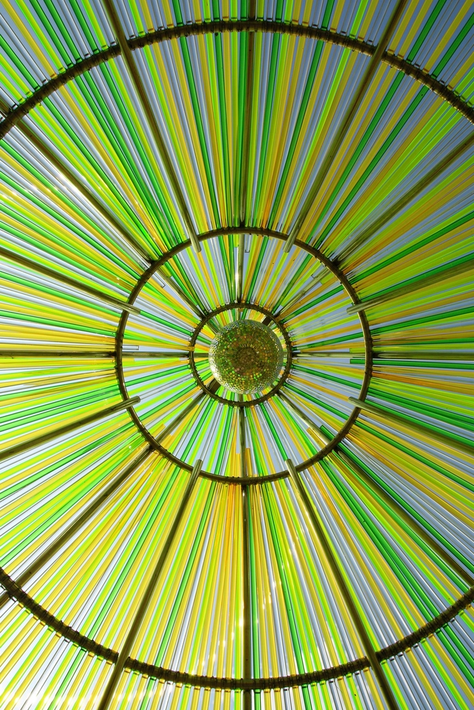 Abstract art, green background