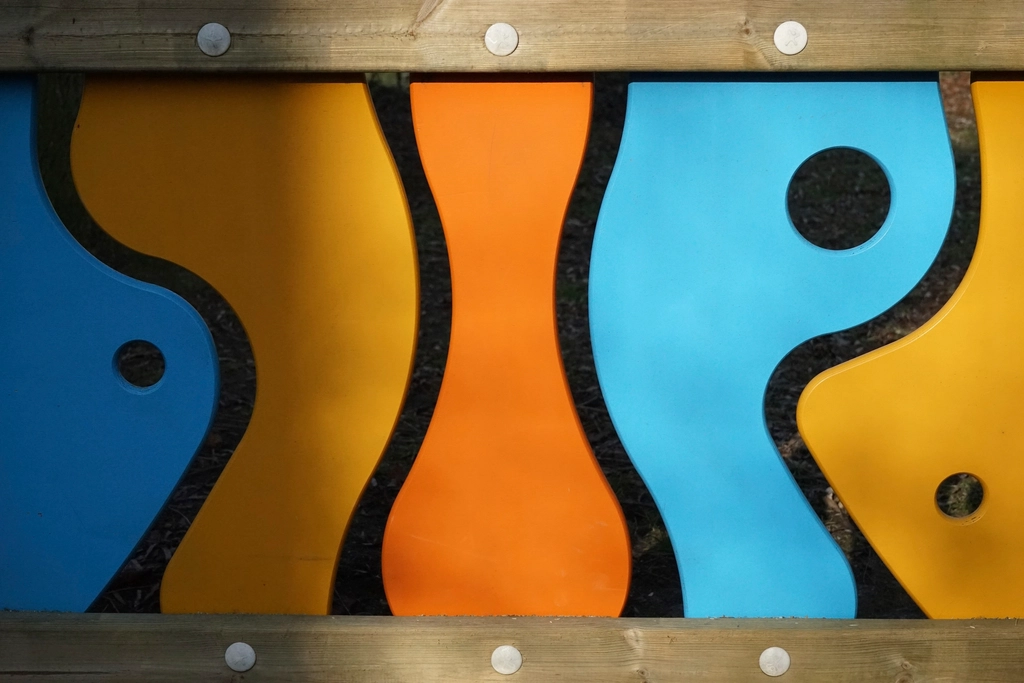 Abstract art wall