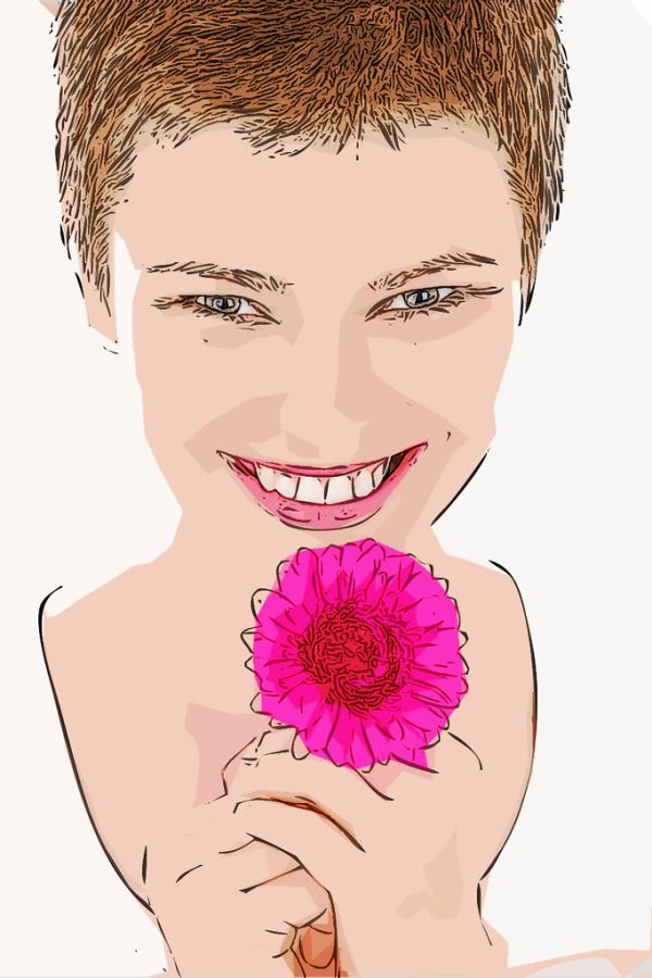 After Line Art Effect in Photoshop