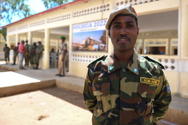 AMISOM, Government of Italy launch construction of health facility for Somali National Army