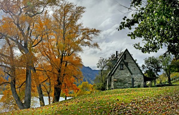 An autumn retreat.