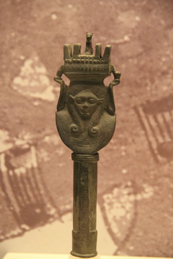 Ancient Egypt Sistrum Musical Instrument