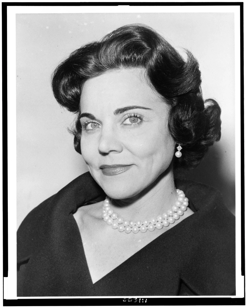 Ann Landers, head-and-shoulders portrait, facing