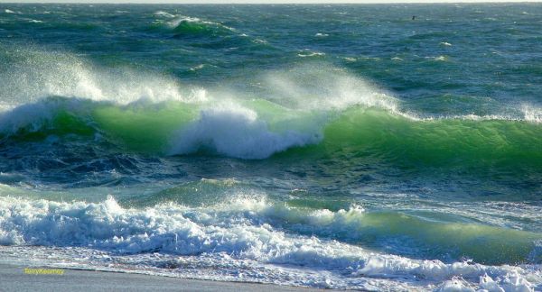 Atlantic from the mouth of the Douro River