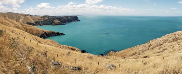 Banks Peninsula New Zealand.