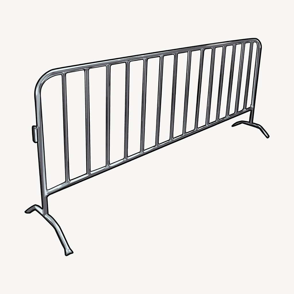 Barrier clipart, drawing illustration vector