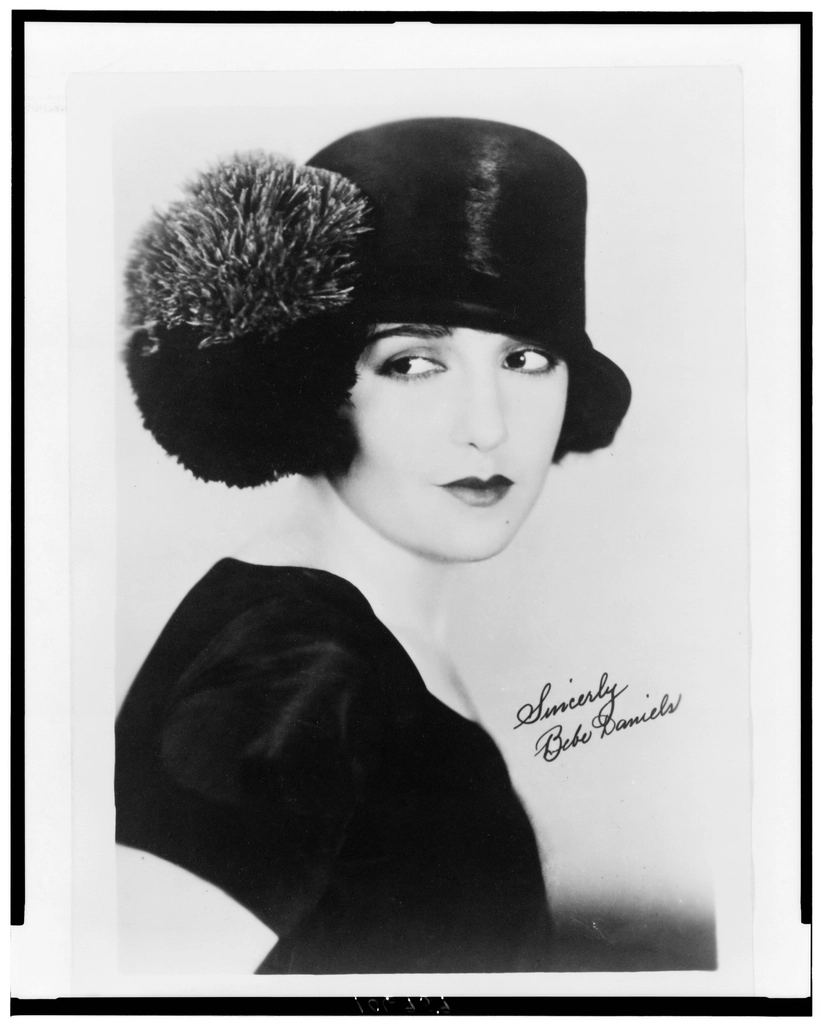Bebe Daniels, head-and-shoulders portrait, facing