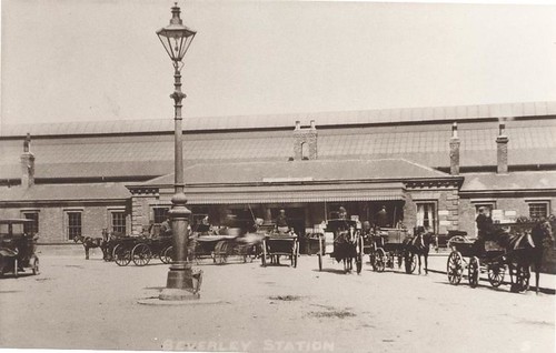 Beverley Railway station c.1900 (archive ref DDX1525-1-10)
