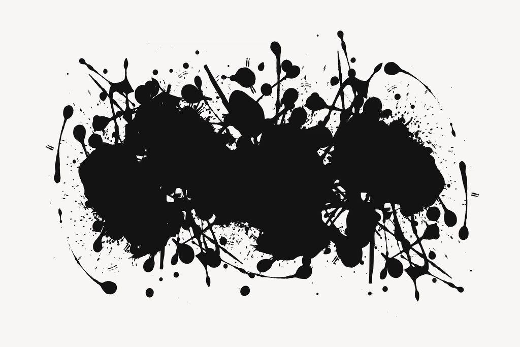 Black abstract art background vector