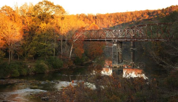 Black Warrior River in Autumn