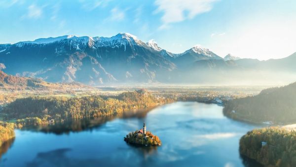 Bled town, Slovenia