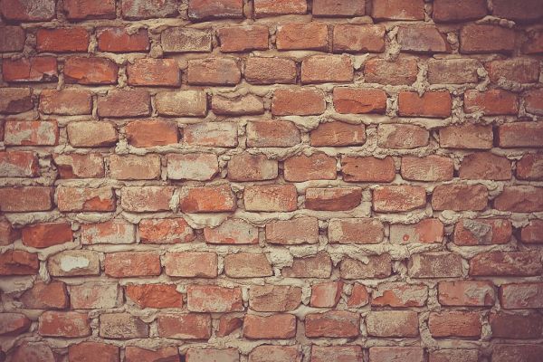 Brick Wall with Mortar