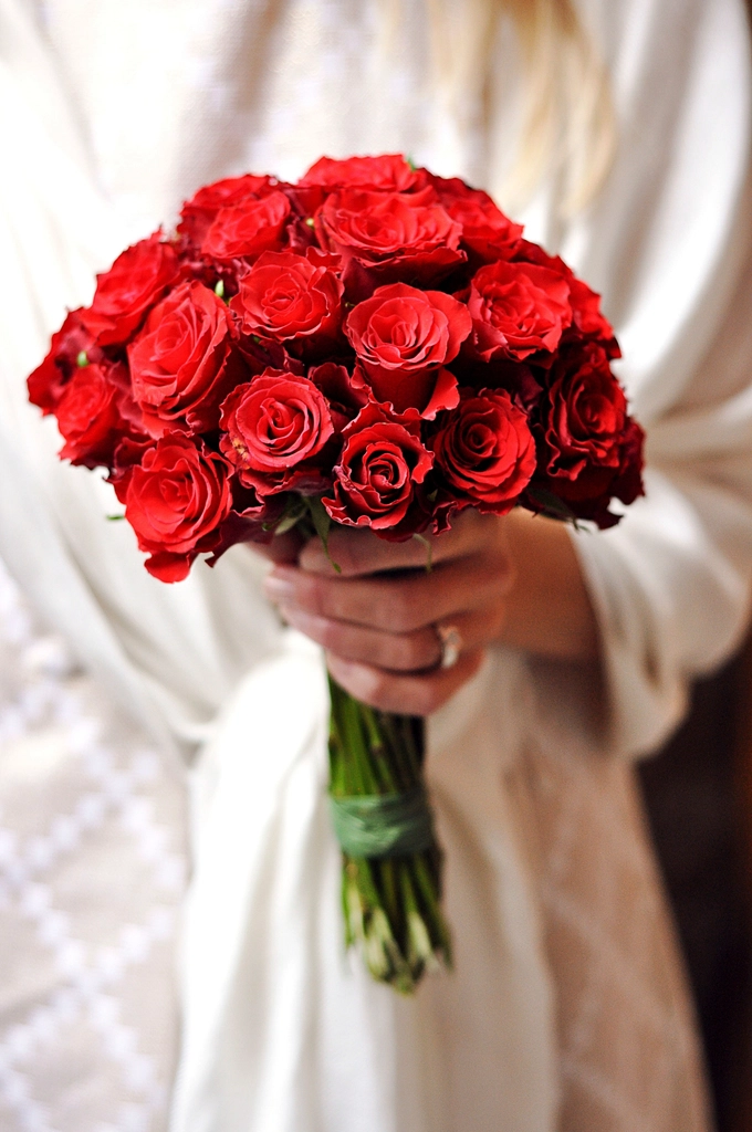 Bridal bouquet background
