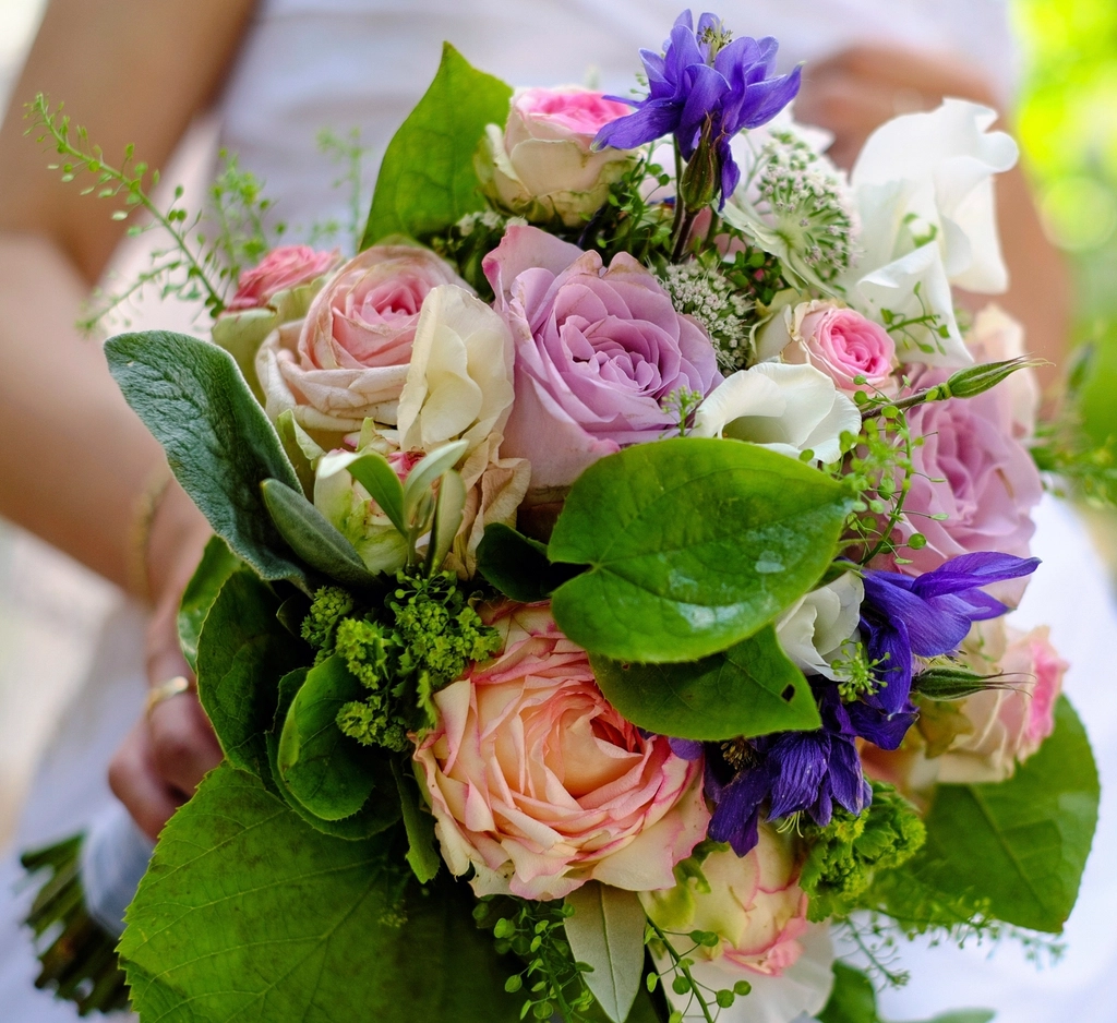 Bride flower bouquet