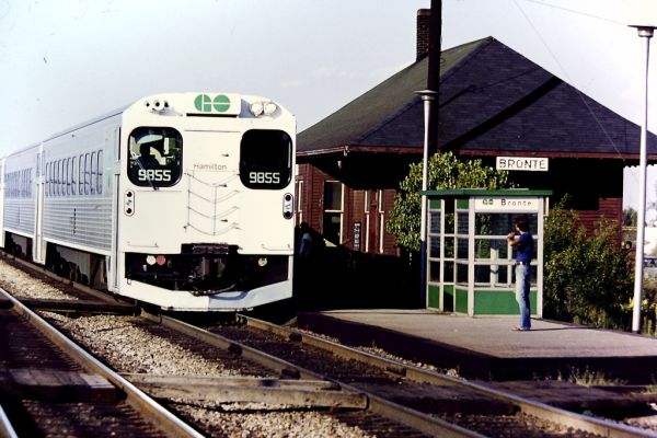 Bronte Ontario GO Station in 1971